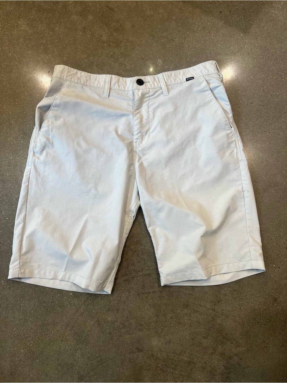 Hurley Men's Light Gray Chino Shorts